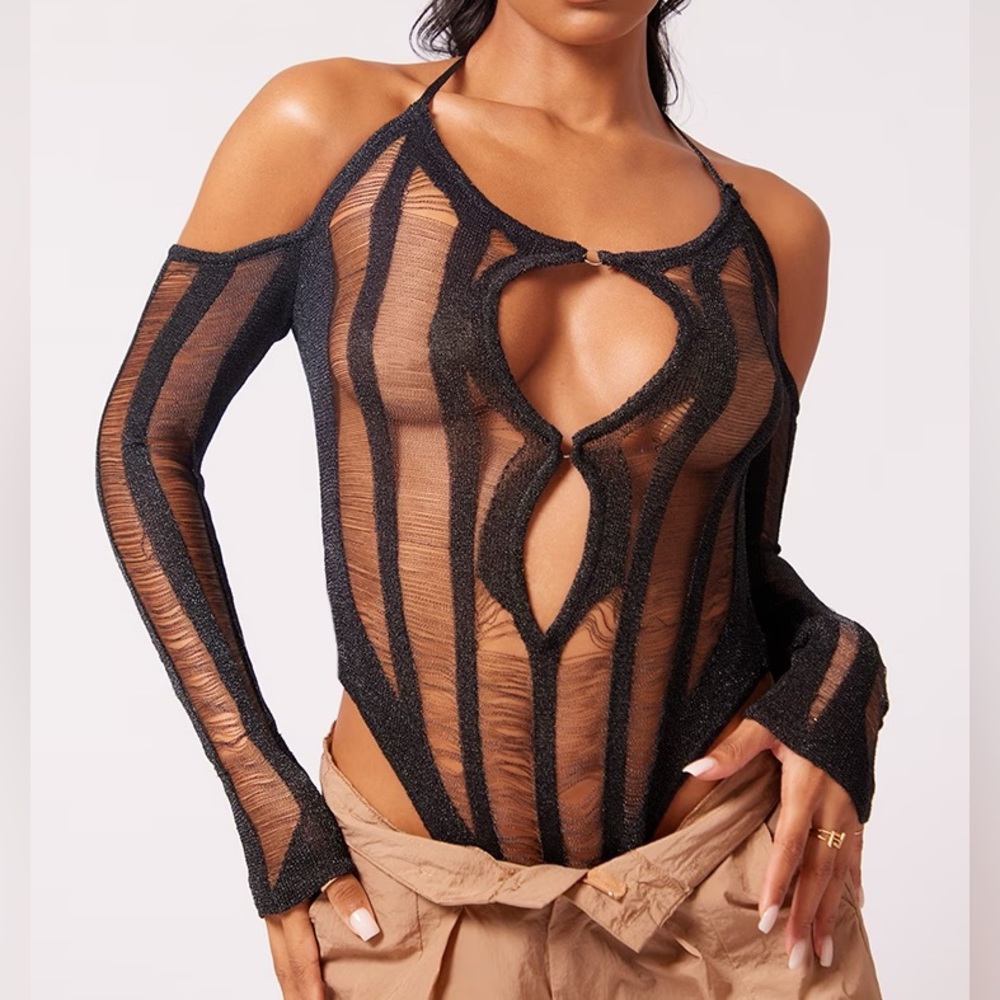 🆕 Laddering Knit Bodysuit